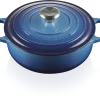 Le Creuset Sauteuse Signature Aus Gusseisen In Azure 11