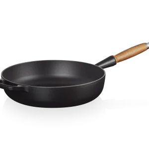 Le Creuset Sautépfanne Signature Aus Gusseisen Mit Holzgriff In Schwarz 7