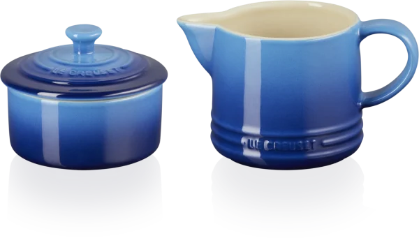 Le Creuset Zucker- & Milchset Signature In Azure 1