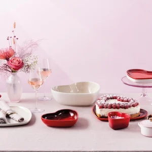 Le Creuset Mini Cocotte Mit Herzknopf In Shell Pink 21