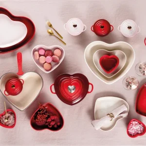 Le Creuset Mittlere Kochkelle Craft Hearts 13