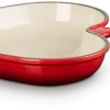 Le Creuset Herzförmige Brat- Und Servierpfanne Signature In Kirschrot 5