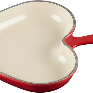 Le Creuset Herzförmige Brat- Und Servierpfanne Signature In Kirschrot 11