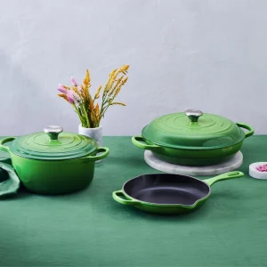 Le Creuset Brat- Und Servierpfanne SIGNATURE In Bamboo Green 9