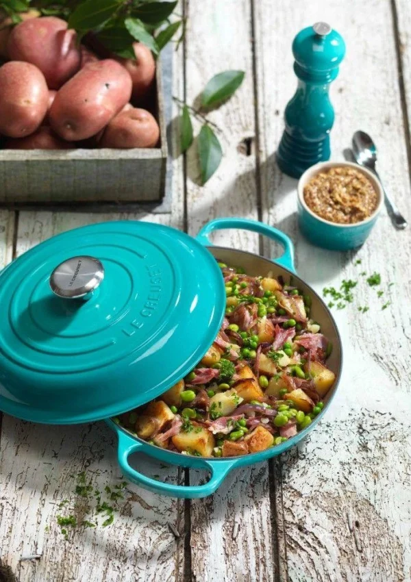 Le Creuset Gourmet-Profitopf Signature In Karibik, 26 Cm 4