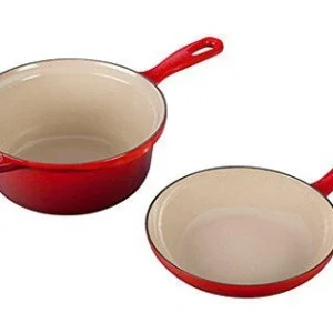 Le Creuset Marmitout In Kirschrot 2 In 1 6