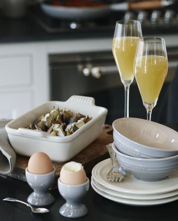 Le Creuset Eierbecher Mit Standfuß In Perlgrau 5