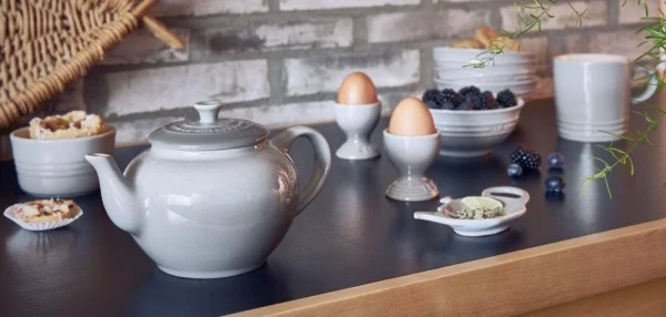 Le Creuset Eierbecher Mit Standfuß In Perlgrau 3