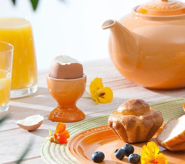 Le Creuset Eierbecher Mit Standfuß In Ofenrot 3