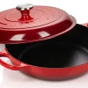 Le Creuset Gourmet-Profitopf Signature In Kirschrot (schwarze Innen-Emaille) 13